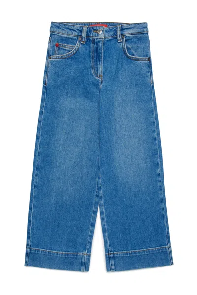 MAX & CO MEDIUM BLUE SHADED JEANS