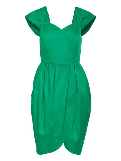MAX MARA 1990S COTTON TULIP DRESS