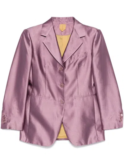 MAX MARA METALLIC-EFFECT BLAZER