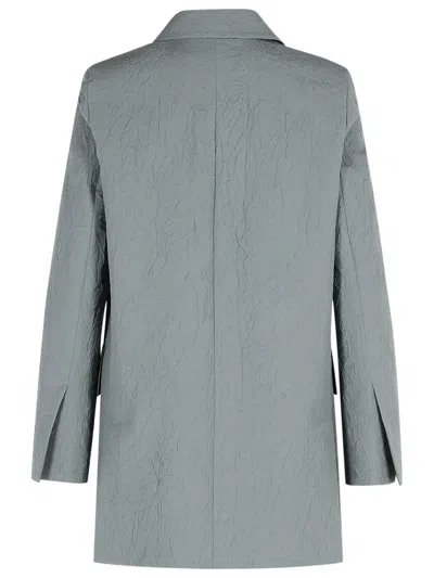 MAX MARA ABAVO GREY WOOL BLAZER