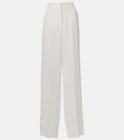 MAX MARA ABETONE HIGH-RISE CADY WIDE-LEG PANTS
