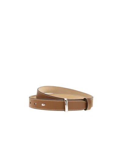 MAX MARA VALENTINO LOGO ENGRAVED BELT
