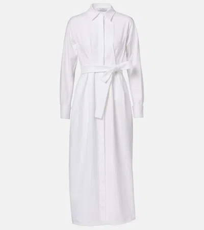 MAX MARA AREZZO GABARDINE SHIRT DRESS