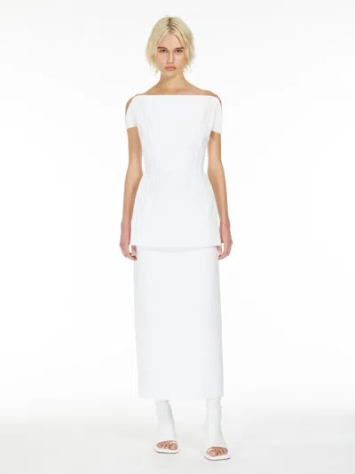 MAX MARA ASYMMETRIC SLEEVELESS TOP