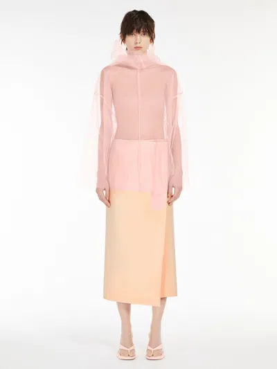 MAX MARA ASYMMETRIC WRAP SKIRT