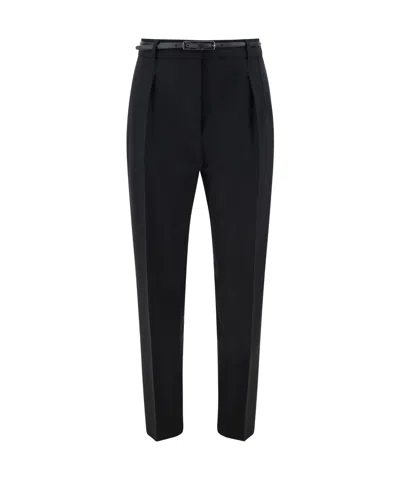 MAX MARA MAX MARA BELTED HIGH WAIST TROUSERS