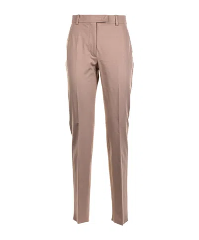 MAX MARA MAX MARA STUDIO HIGH RISE SLIM FIT TROUSERS