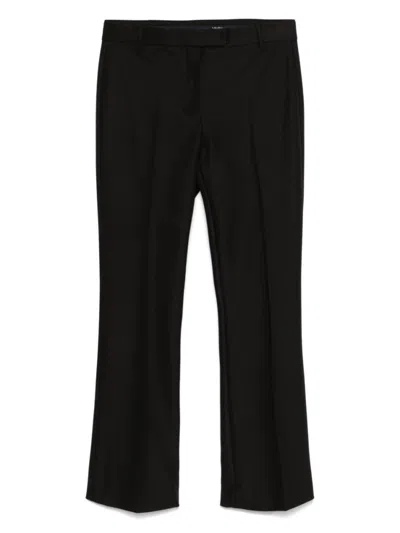 MAX MARA WOMEN BLACK FAIRY TROUSERS, 30 LUXURY PANTS FOR WOMEN DARVEYS