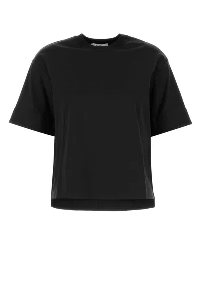 MAX MARA MAX MARA BLACK COTTON MASER T SHIRT