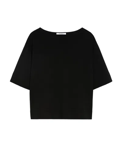 MAX MARA VISCOSE BOAT-NECK SWEATER