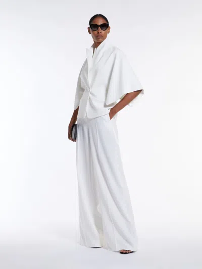 MAX MARA CADY TUXEDO JACKET