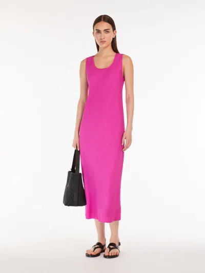 MAX MARA CANVAS VEST DRESS
