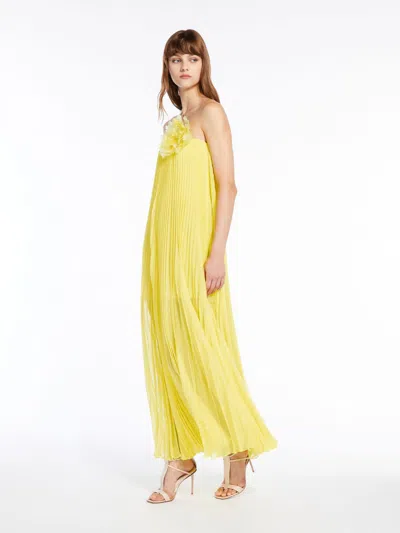 MAX MARA CHIFFON BUSTIER JUMPSUIT