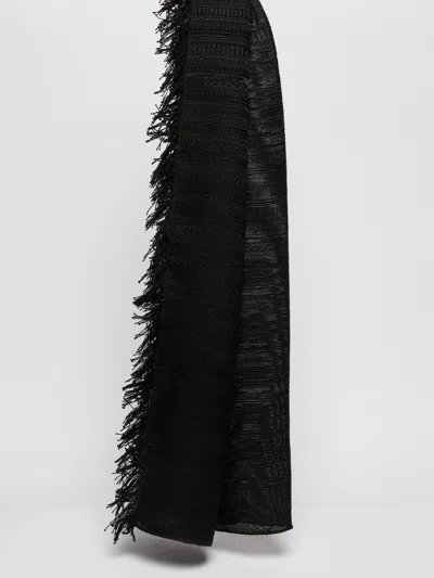 MAX MARA COTTON AND SILK STOLE