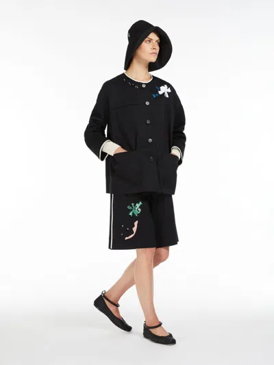 MAX MARA COTTON GABARDINE SHORTS