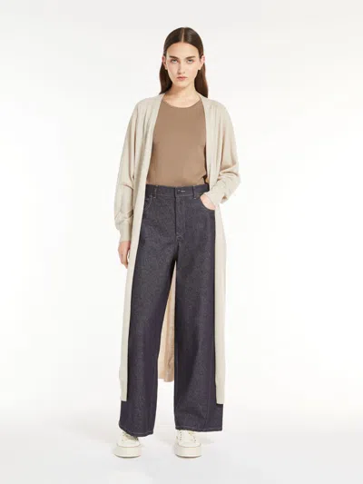 MAX MARA DENIM WORKWEAR TROUSERS