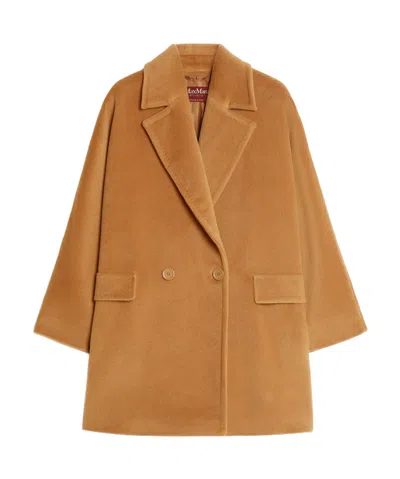 MAX MARA MAX MARA STUDIO MOLO DOUBLE-BREASTED LONG-SLEEVED COAT