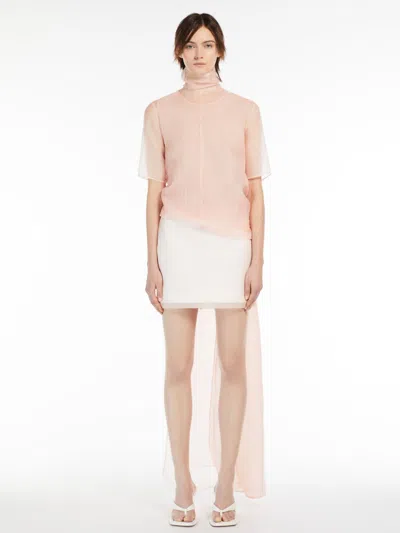 MAX MARA DOUBLE-LAYER MINI SKIRT