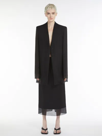 MAX MARA DOUBLE-LAYERED BLAZER