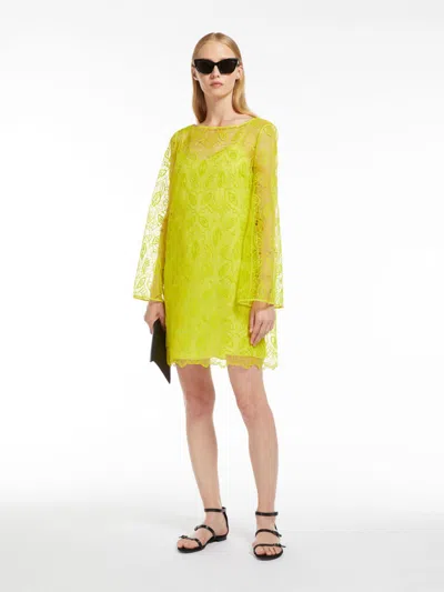 MAX MARA EMBROIDERED ORGANZA MINI DRESS