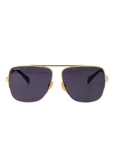 MAX MARA EYEWEAR PILOT-FRAME SUNGLASSES