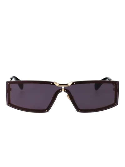 MAX MARA EYEWEAR RECTANGLE-FRAME SUNGLASSES