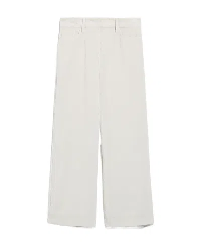 MAX MARA FLANGED POCKET CASUAL PANTS