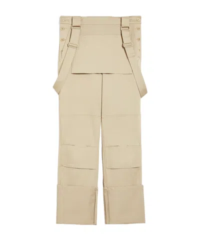 MAX MARA CUT-UP DETAIL CASUAL PANTS