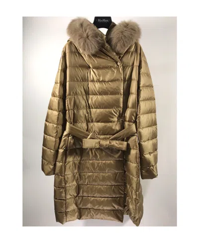 MAX MARA HOODED DOWN JACKET