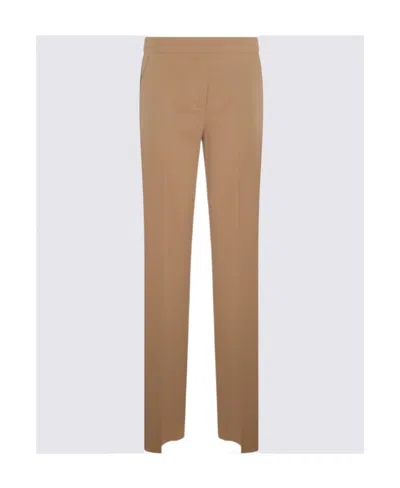 MAX MARA HIGH-WAISTED PRESSED-CREASE TROUSERS