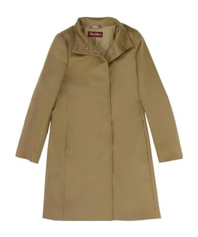 MAX MARA LAPEL LONG-SLEEVED COAT