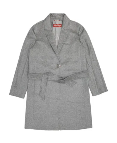 MAX MARA LAPEL LONG-SLEEVED COAT