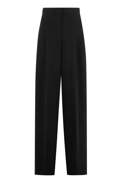 MAX MARA MAX MARA LINO CRÊPE TROUSERS