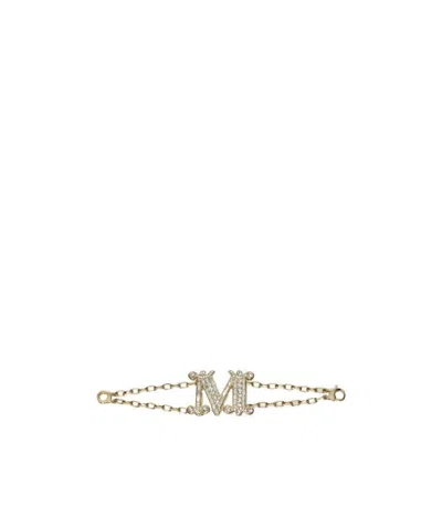 MAX MARA LOGO CRYSTAL BRACELET