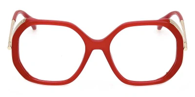 MAX MARA MAX MARA GEOMETRIC FRAME GLASSES