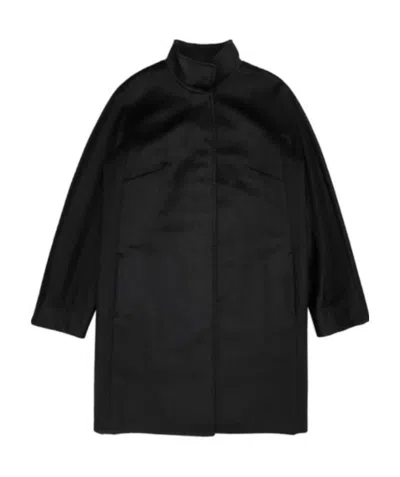 MAX MARA LOGO LONG-SLEEVED COAT