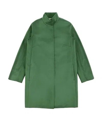 MAX MARA LOGO LONG-SLEEVED COAT