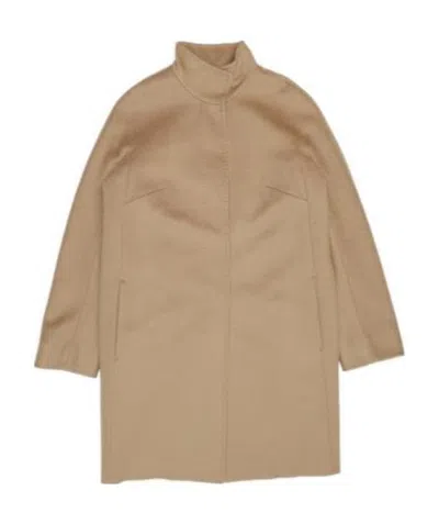 MAX MARA LOGO LONG-SLEEVED COAT