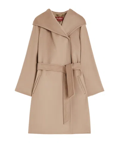 MAX MARA MAX MARA STUDIO NEWMANG BELTED LONG-SLEEVED COAT
