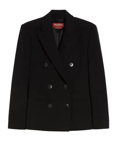 MAX MARA MAX MARA STUDIO DOUBLE-BREASTED LONG-SLEEVED BLAZER