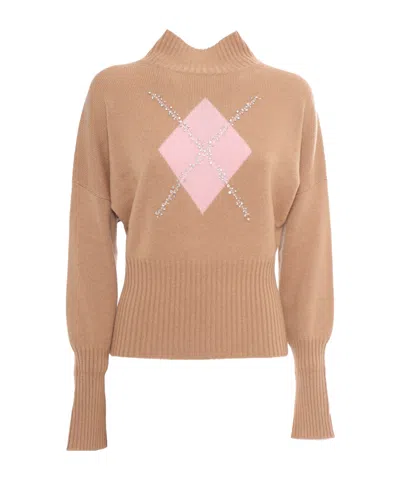 MAX MARA MAX MARA STUDIO HIGH NECK LONG-SLEEVED JUMPER