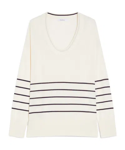 MAX MARA OVERSIZED COTTON AND SILK SWEATER