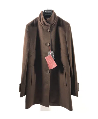 MAX MARA LONG-SLEEVED WOOL COAT