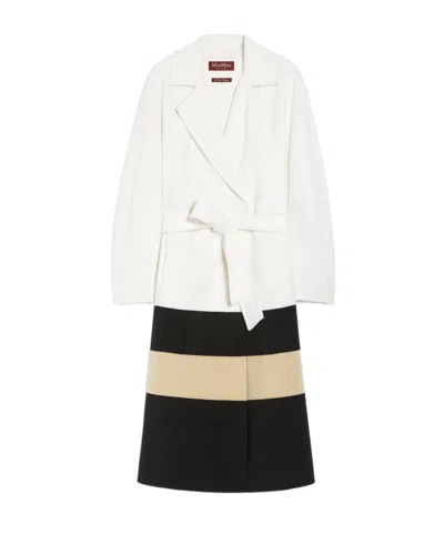 MAX MARA MAX MARA STUDIO ARENA BELTED PANELLED COAT