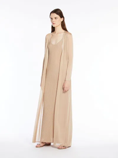 MAX MARA LUREX VISCOSE YARN DRESS