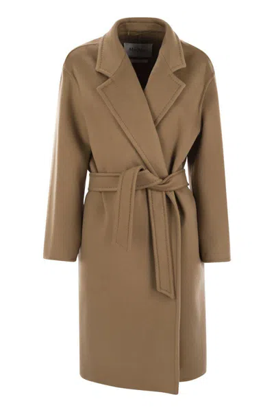 MAX MARA MAX MARA MELINDA - CASHMERE MIDI COAT WITH BELT