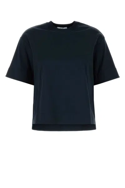 MAX MARA MAX MARA MIDNIGHT BLUE COTTON MASER T SHIRT