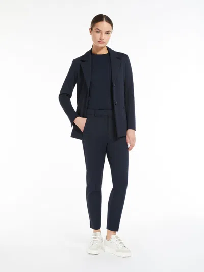MAX MARA MILANO-KNIT COTTON TROUSERS