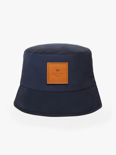 MAX MARA NYLON AND GABARDINE HAT