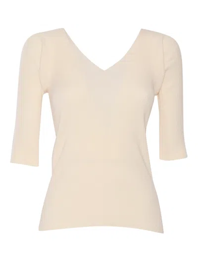 MAX MARA OCEANO BEIGE SWEATER
